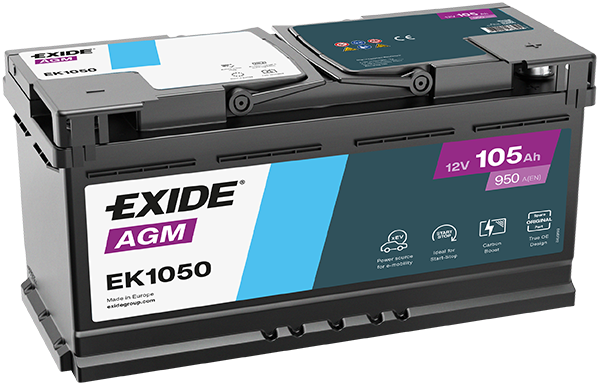 EXIDE EK1050 AGM Starter...