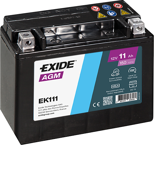 EXIDE EK111 AGM Starter...