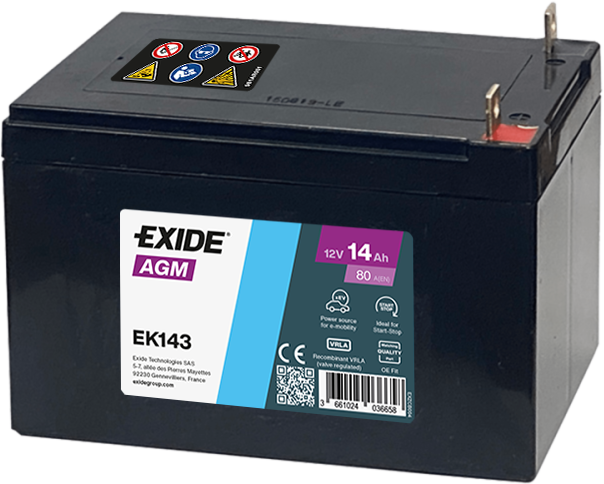 EXIDE EK143 AGM Starter...