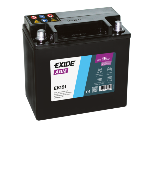 EXIDE EK151 AGM Starter...