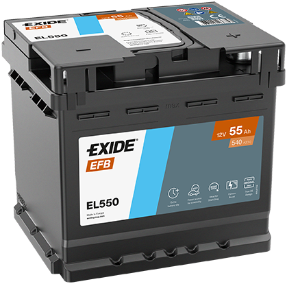 EXIDE EL550 EFB Starter...