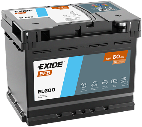 EXIDE EL600 EFB Starter...
