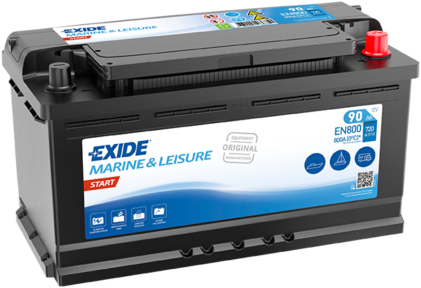EXIDE EN800 EXIDE START Starter Battery