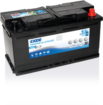 EXIDE EP800 EXIDE DUAL AGM Starter Battery