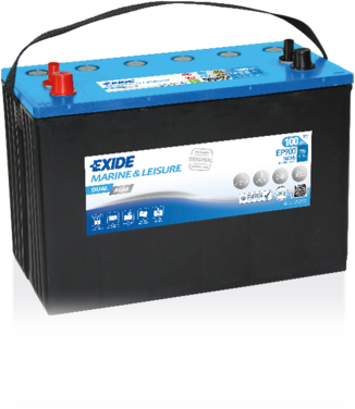 EXIDE EP900 EXIDE DUAL AGM Starter Battery