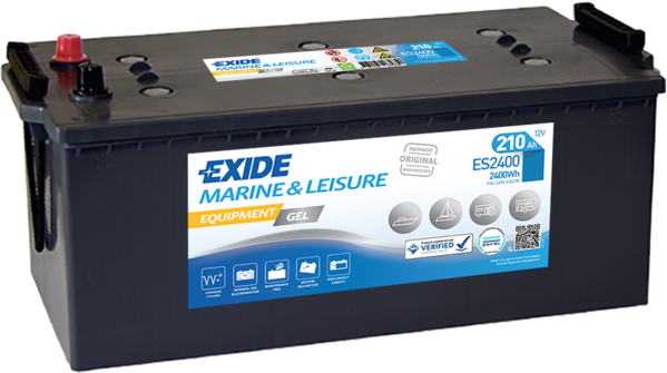 EXIDE ES2400 EXIDE Equipment GEL Starter Battery
