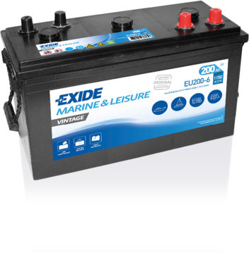 EXIDE EU200-6 EXIDE VINTAGE Starter Battery
