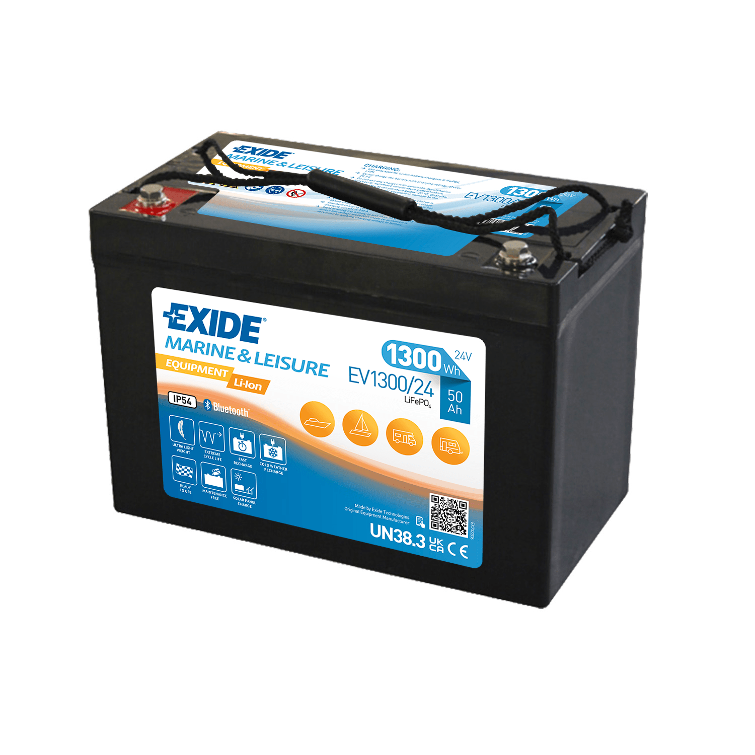 EXIDE EV1300/24 EXIDE Equipment Li-Ion Deep Cycle Battery
