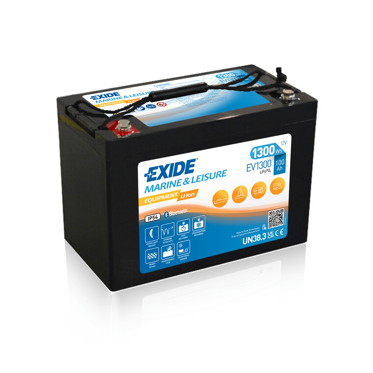EXIDE EV1300 EXIDE Equipment Li-Ion Deep Cycle Battery