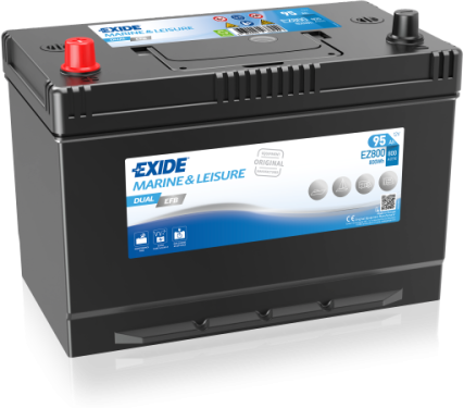 EXIDE EZ800 EXIDE Equipment GEL Starter Battery