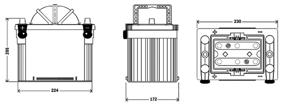 EXIDE EM900 EXIDE START AGM Starter Battery