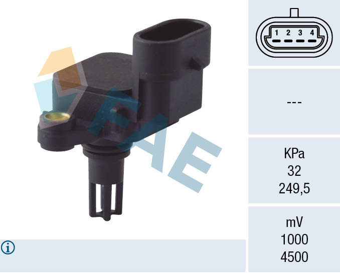 BLUE PRINT ADT374215 Sensor, sugerørtrykk