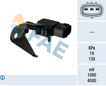 FAE 15152 Αισθητ., πίεση πολλ. εισαγωγής for TOYOTA