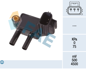 FAE 16118 Sensor, exhaust pressure