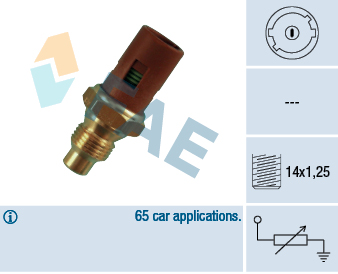 TOPRAN 401 498 Sensor, motortemperatur