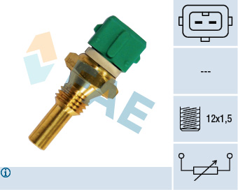 FAE 33400 Sensor, coolant temperature
