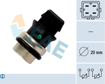 CALORSTAT by Vernet WS2509 Sensor, motortemperatur