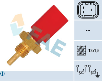 FAE 33725 Sensor, coolant temperature