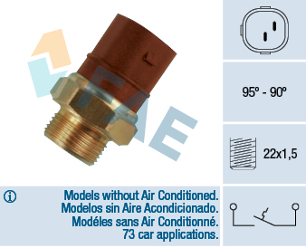 FAE 36270 Termocontatto,...