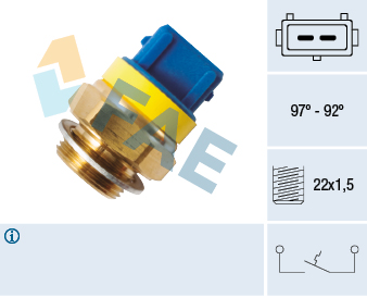 FAE 37580 Termocontatto,...