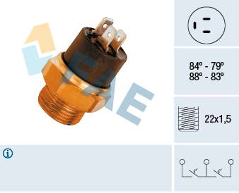 FAE 37810 Termocontatto,...