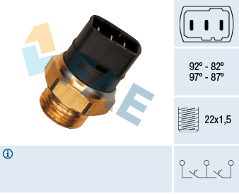 FAE 38150 Termocontatto,...