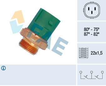 FAE 38165 Termocontatto,...