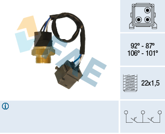 FAE 38400 Termocontatto,...