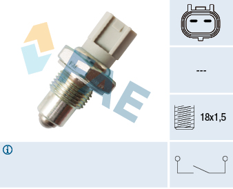 EPS 1.860.007 Made in Italy - OE Equivalent Bryter, ryggelys