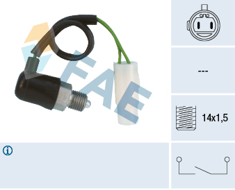 FAE 40850 Switch, reverse light for SUBARU