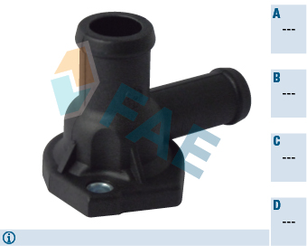 FAE 54367 Coolant Flange for AUDI SEAT VW