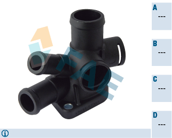 FAE 54368 Coolant Flange for VW
