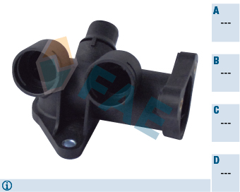 FAE 54369 Coolant Flange for AUDI VW
