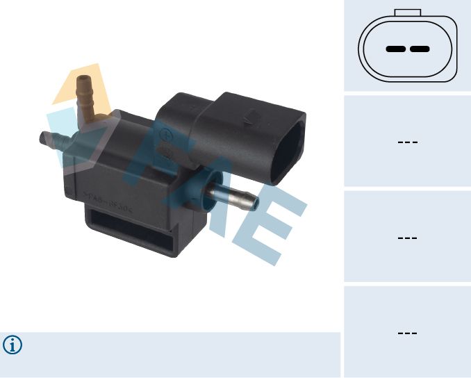 FAE 56057 Valve, secondary air system for AUDI PORSCHE SEAT SKODA VW
