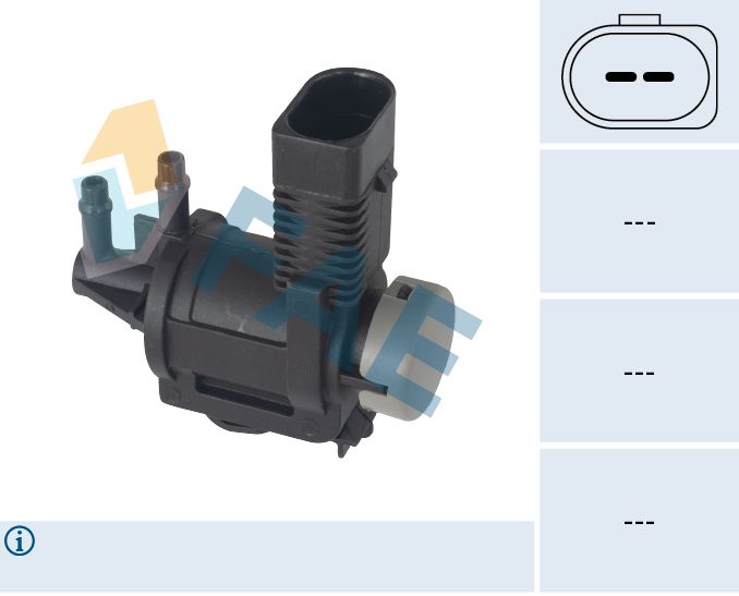 FAE 56058 Valve, secondary air system for AUDI MAN VW