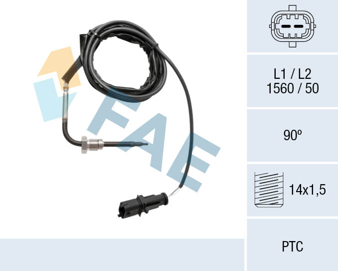 FEBI BILSTEIN 100817 Sensor, eksostemperatur