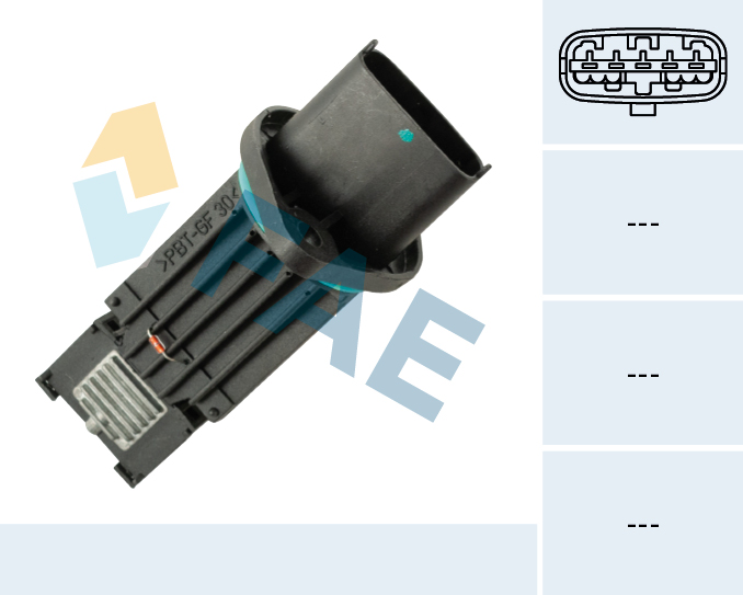 FAE 69005 Mass Air Flow Sensor for ALFA ROMEO FIAT HYUNDAI KIA LANCIA OPEL VAUXHALL VOLVO