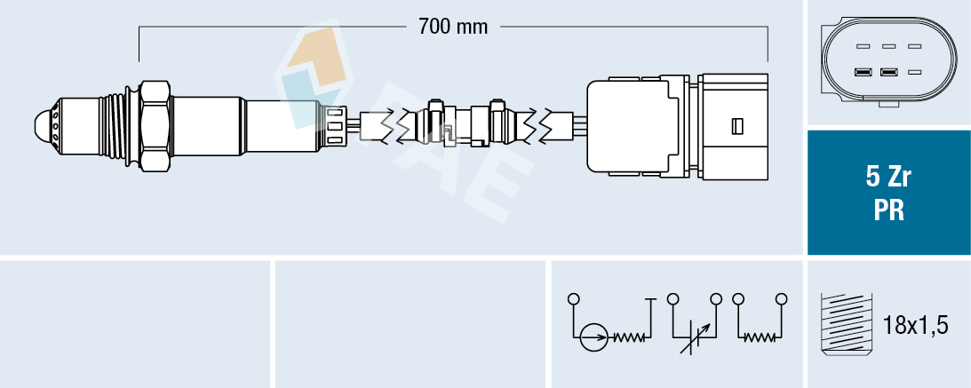 FAE 75037 Sonda lambda