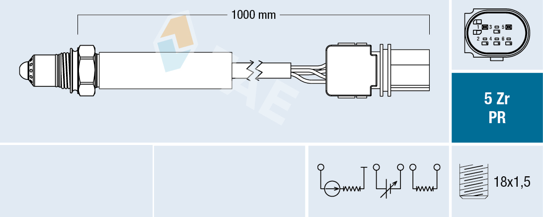 FAE 75114 Lambda sonda