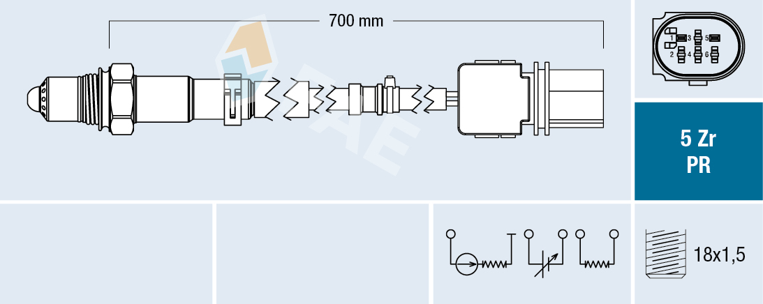 FAE 75130 Lambda sonda