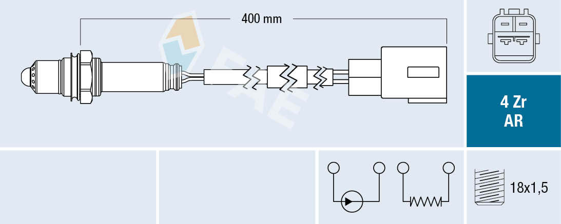 FAE 75617 Lambda sonda