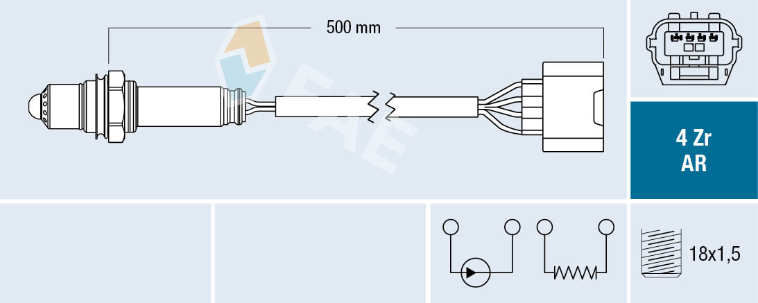 FAE 75633 Lambda sonda