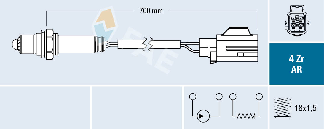 FAE 75637 Lambda sonda