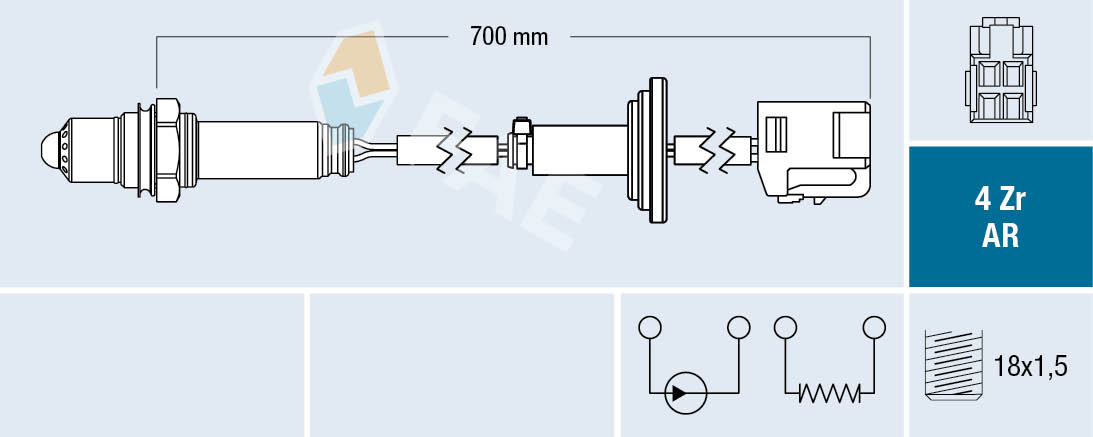 FAE 75638 Lambda sonda