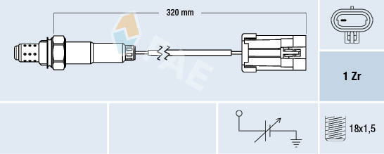 FAE 77102 Lambda sonda