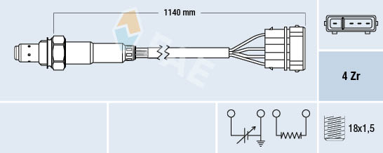 FAE 77130 Lambda sonda