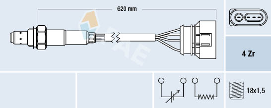 FAE 77131 Sonda lambda