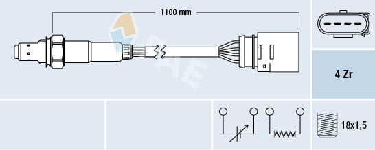 BOSCH 0 281 004 686 Lambdasonde