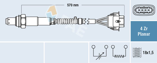 FAE 77154 Sonda lambda