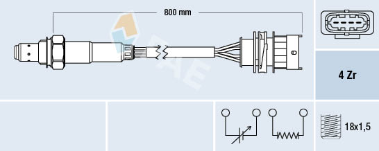 FAE 77157 Lambda sonda